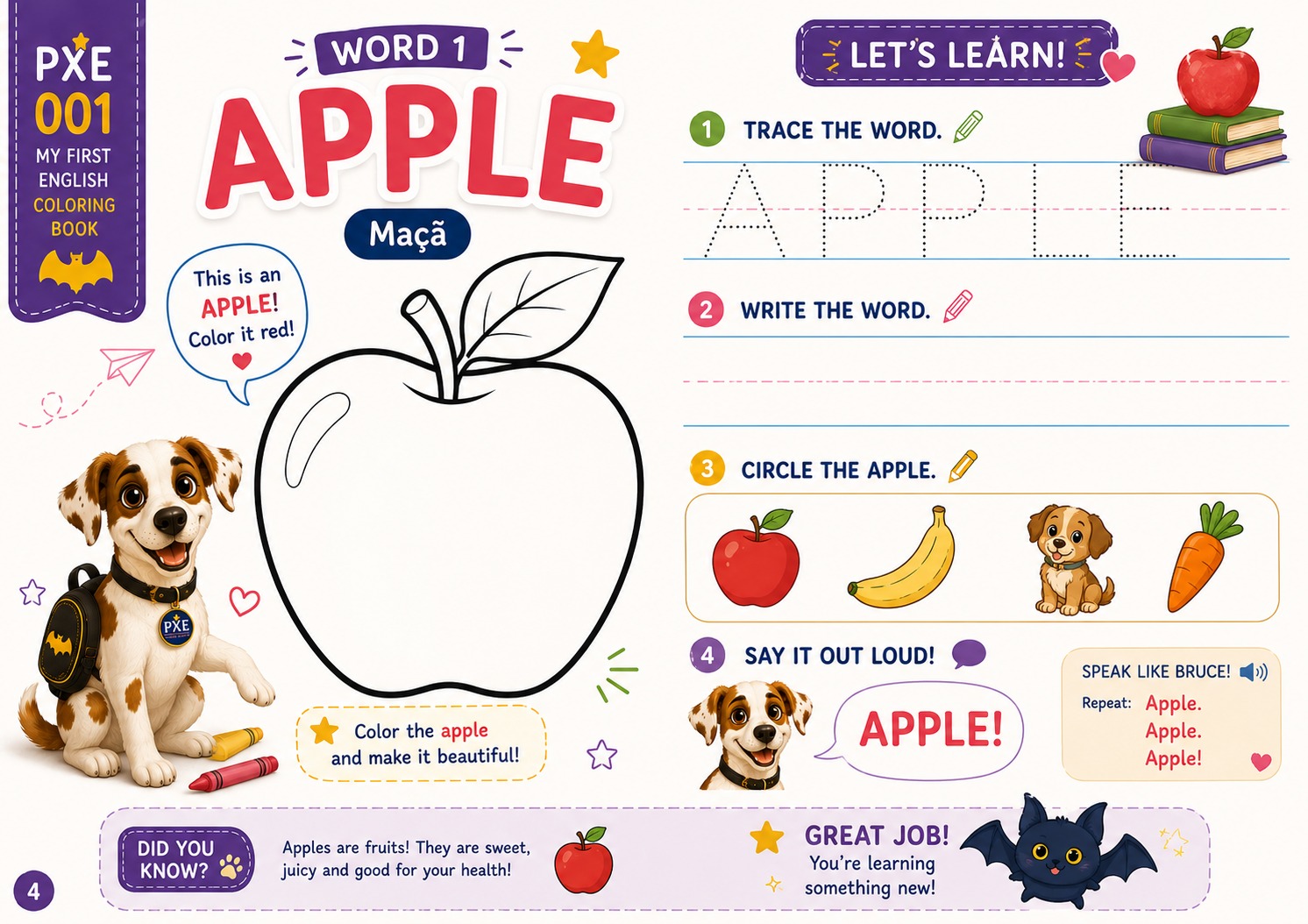 PXE 001 - Word 1: Apple